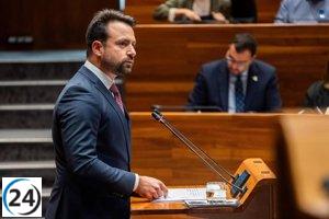 Queipo (PP) pone en tela de juicio las gestiones de Barbón (PSOE) con Puente y Moncloa durante su estancia en Madrid.
