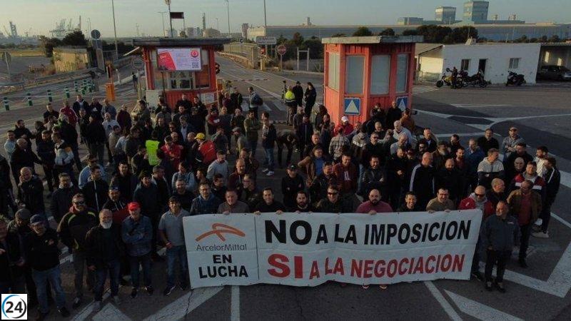 El Tribunal Supremo confirma la condena a ArcelorMittal por violar el derecho a huelga en 2023.