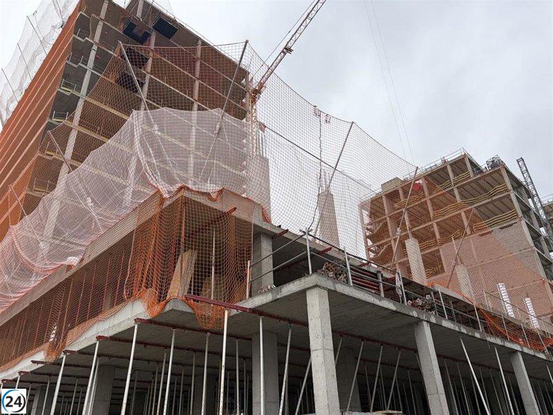 Aumento del 0,4% en la firma de hipotecas en Asturias en octubre, alcanzando 1.070 contratos.