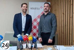 Volotea expande su oferta en Asturias con cinco nuevas rutas y apunta a un récord de pasajeros para 2026.