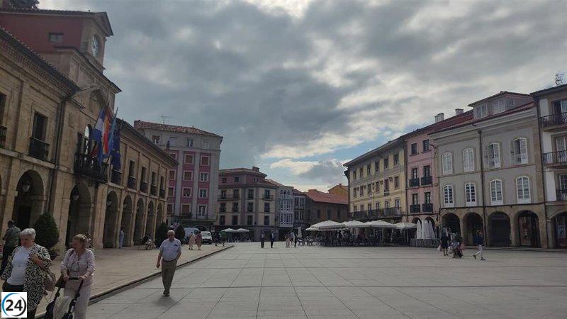 Seis heridos en Avilés tras colisión entre un autobús y un coche.