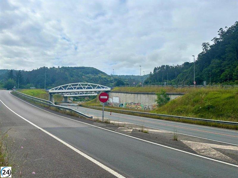 Fin de semana de riesgo en las carreteras asturianas: ocho personas heridas en 48 accidentes.