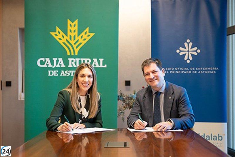 Acuerdo entre Colegio de Enfermería y Caja Rural Asturias impulsa beneficios económicos para sus miembros.