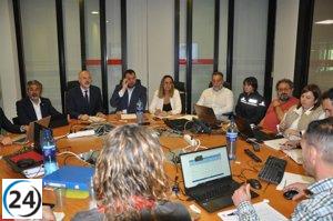 Cinco sospechosos por los incendios forestales en Asturias.