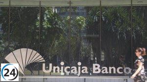 Unicaja Banco reparte 128 millones de euros entre accionistas este viernes en forma de dividendos.