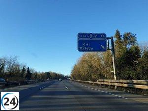Dos muertos y 14 heridos leves en las carreteras de Asturias durante el fin de semana.