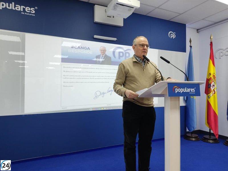 Canga (PP) presenta planes para emigrantes asturianos en México