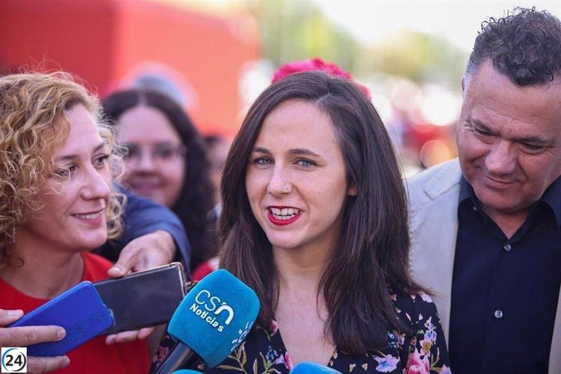 Belarra insta a hacer campaña en Asturias para lograr buenos resultados.
