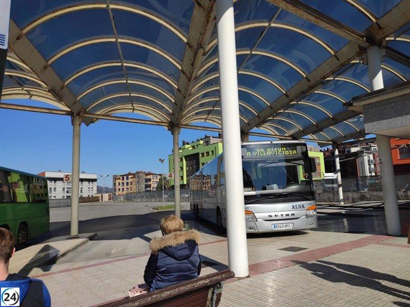 El transporte público entre Villaviciosa, Oviedo y Gijón aumenta sus frecuencias en el Principado.