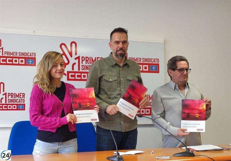 CCOO propone 78 medidas y pide un gobierno de izquierdas fuerte y estable.