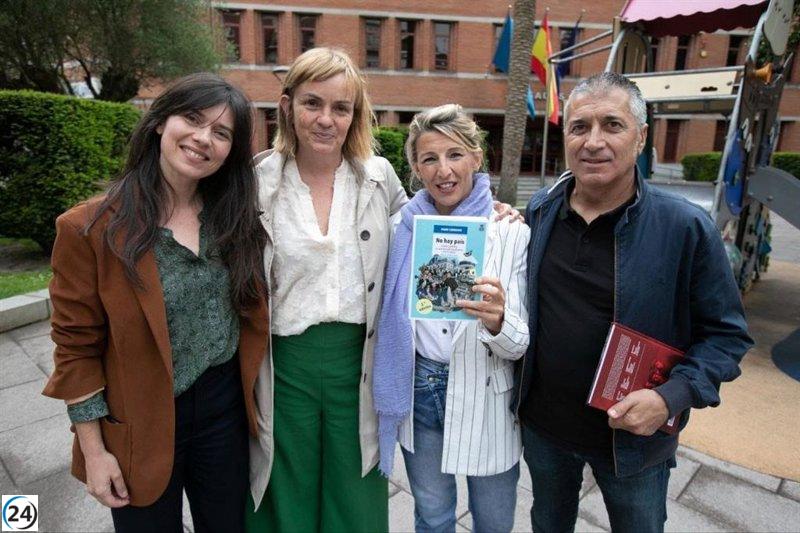 Yolanda Díaz y Tomé discuten sobre la recuperación del espacio político compartido por Podemos y Sumar.