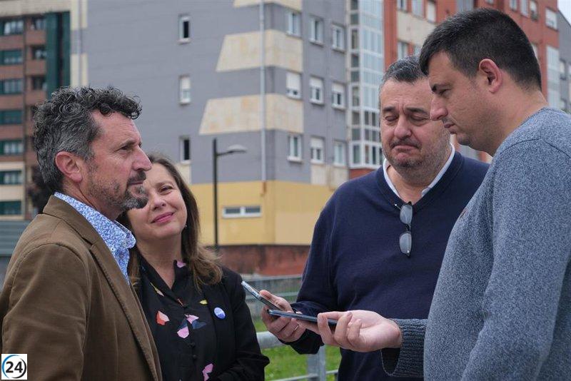 Podemos propone un recinto multiusos para el Mercado de La Corredoria en Oviedo.