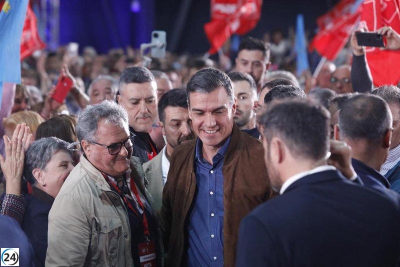 Sánchez denuncia recortes del PP y amenaza de involución en la oposición.
