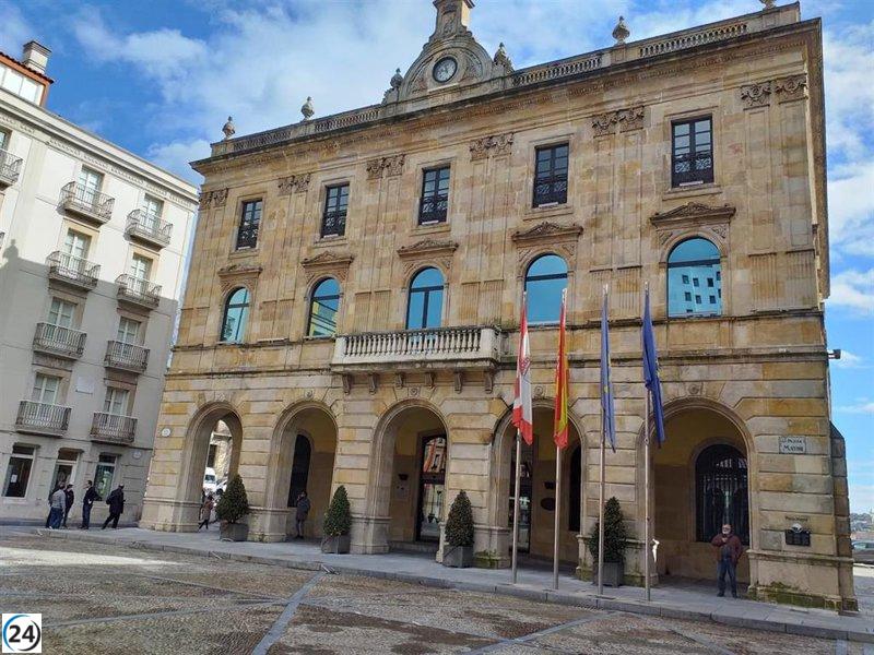 El PSOE gana en Gijón con 9 concejales, seguido de Foro con 8.