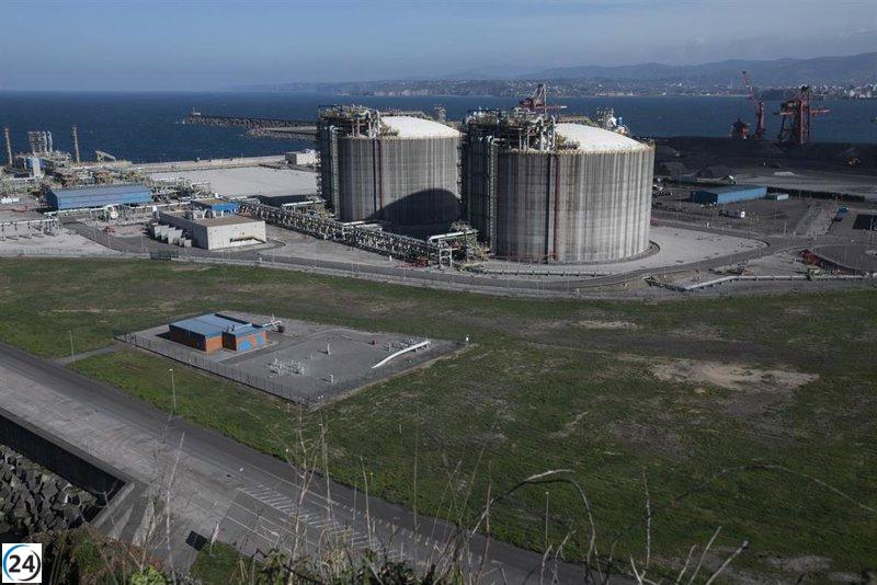 BOE publica orden sobre planta de GNL en El Musel, Gijón (Asturias)