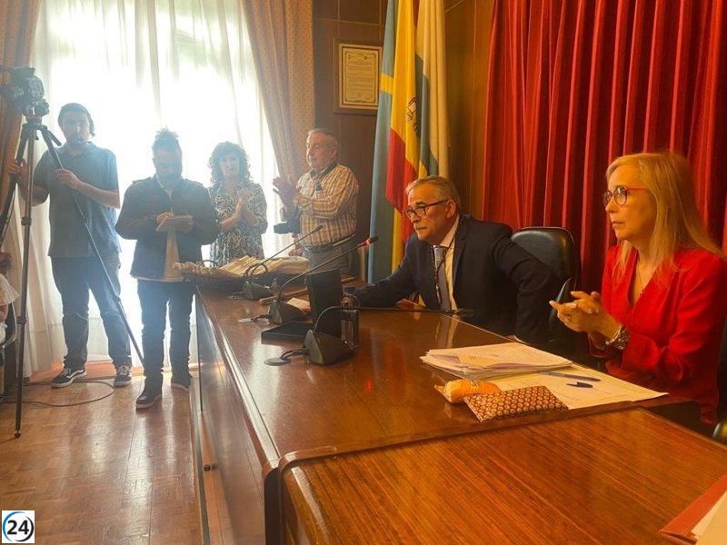 Aníbal Vázquez (IU) elegido por cuarta vez como alcalde de Mieres.