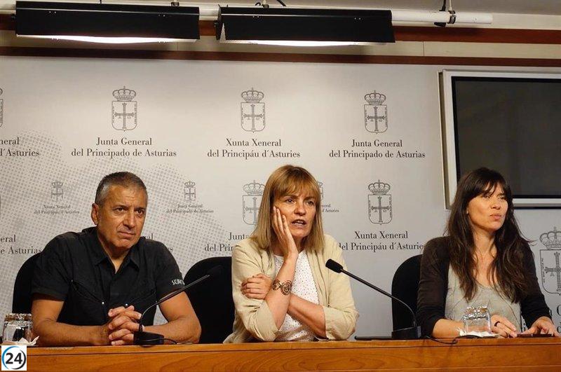 Podemos Asturias critica a Valcárcel por considerar a Feijóo como abanderado del feminismo.