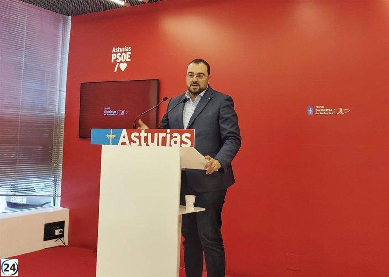 Barbón (FSA-PSOE) destaca la superioridad de votos del PSOE y Sumar frente al PP y Vox en Asturias.