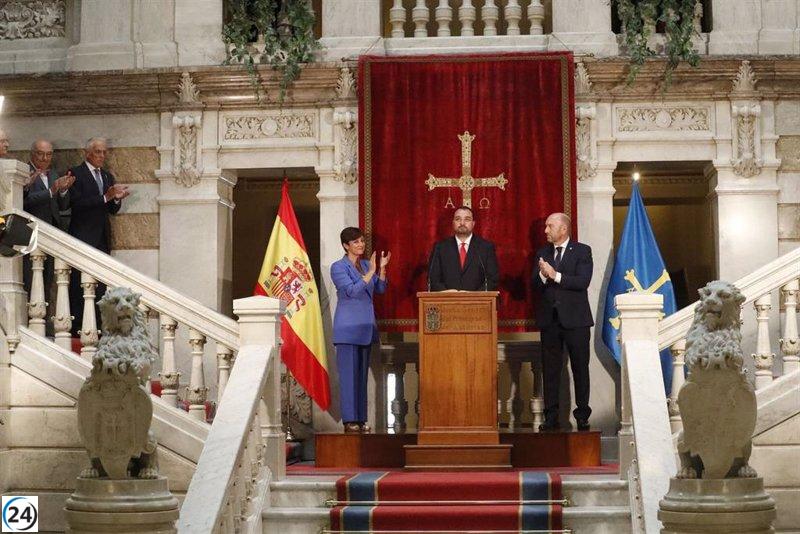 Barbón se compromete a priorizar los intereses de Asturias