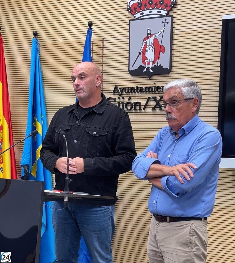 El PSOE denuncia la separación en Gijón de Foro y Vox como un 