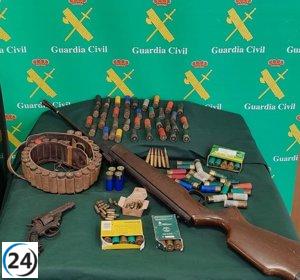 La Guardia Civil captura individuo armado ilegalmente en su residencia