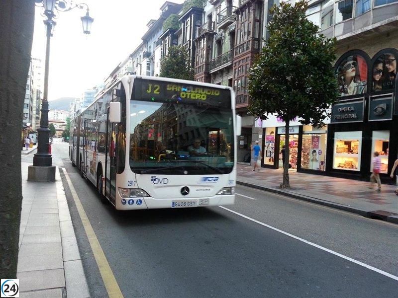 El transporte en autobús en Asturias experimenta un aumento récord del 29,3% en agosto