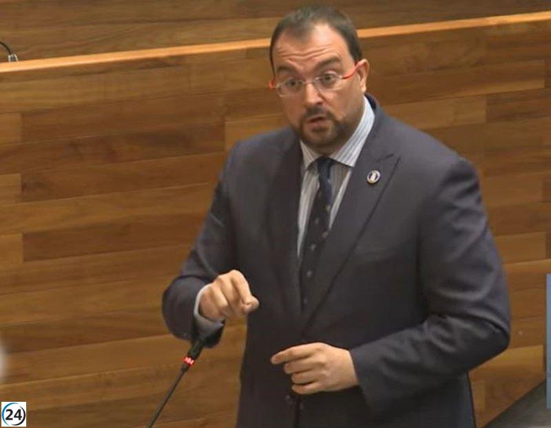 Barbón denuncia Canga como portavoz de la élite y reafirma modelo fiscal asturiano