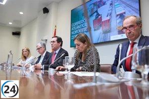 Empresarios del noroeste, CEOS y sindicatos se alían para exigir al Gobierno que impulse el desarrollo del Corredor Atlántico