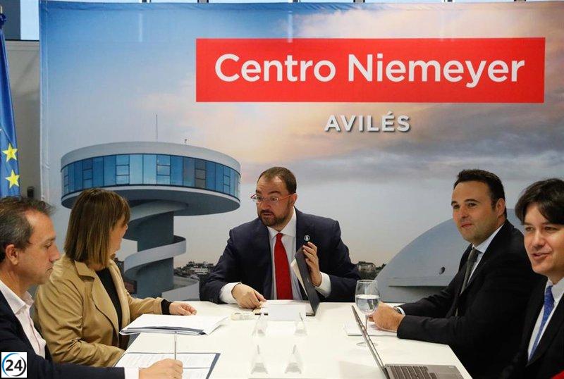 El presidente de Asturias valora positivamente el acuerdo PSOE-Sumar y afirma que el Comité Federal sólo se reunirá para aprobar dicho pacto.
