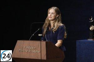 Fundación Princesa celebra mayoría de edad de Leonor de Borbón con vídeos de galardonados