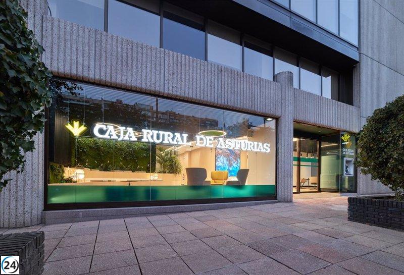 Caja Rural de Asturias expande su presencia y abre su primera sucursal en la capital española