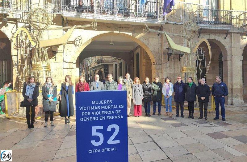 Las principales fuerzas políticas de Oviedo unen fuerzas para luchar contra la violencia de género
