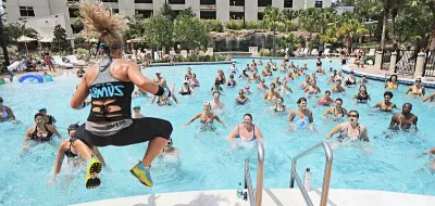 Experimenta el aquagym en las piscinas asturianas